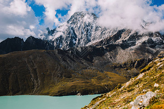 ɽƲʡɽ羰鿴 Gokyo ơᲴϲɽ, ѩǸ߷, 岻Զ.