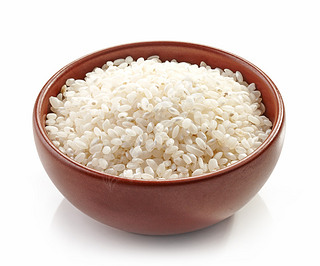 bowl of round rice