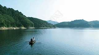 青山绿水自然风景图