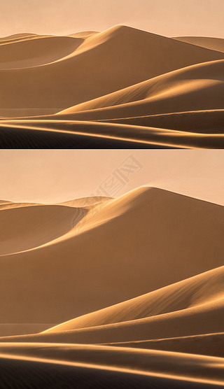 金色沙漠景观图片