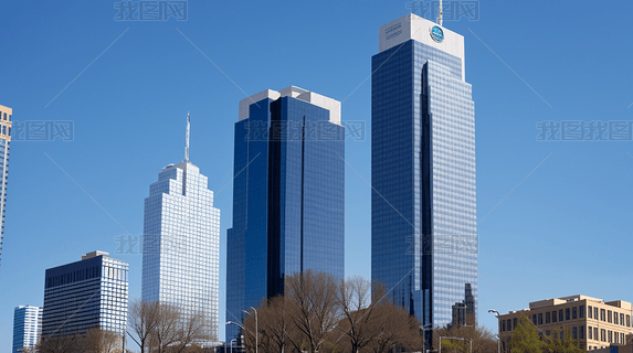高科技城市下的企业建筑图片