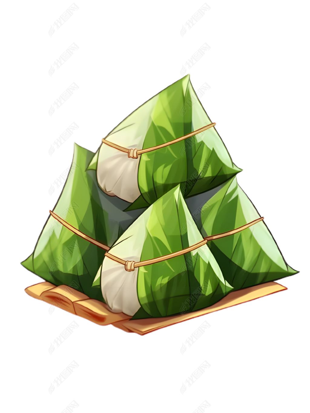 端午节传统节日插画粽子设计免扣元素05