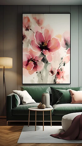 11��ǽ���ϵ�һ���Һ�ɫ������滭�ڿ���