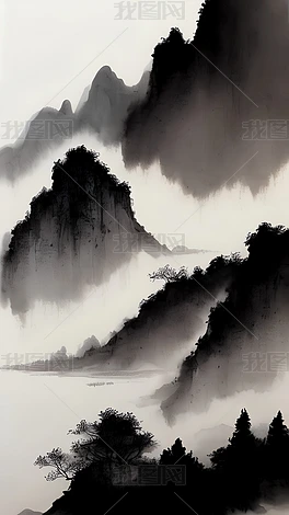 25�ŷ�廭�й���ɽˮ��