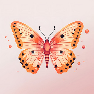 17彩色好看的蝴蝶元素