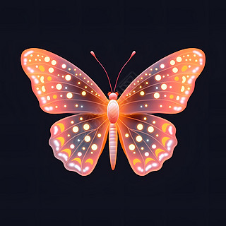 18彩色好看的蝴蝶元素