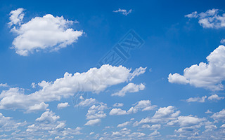 蓝天白云天空云朵素材背景