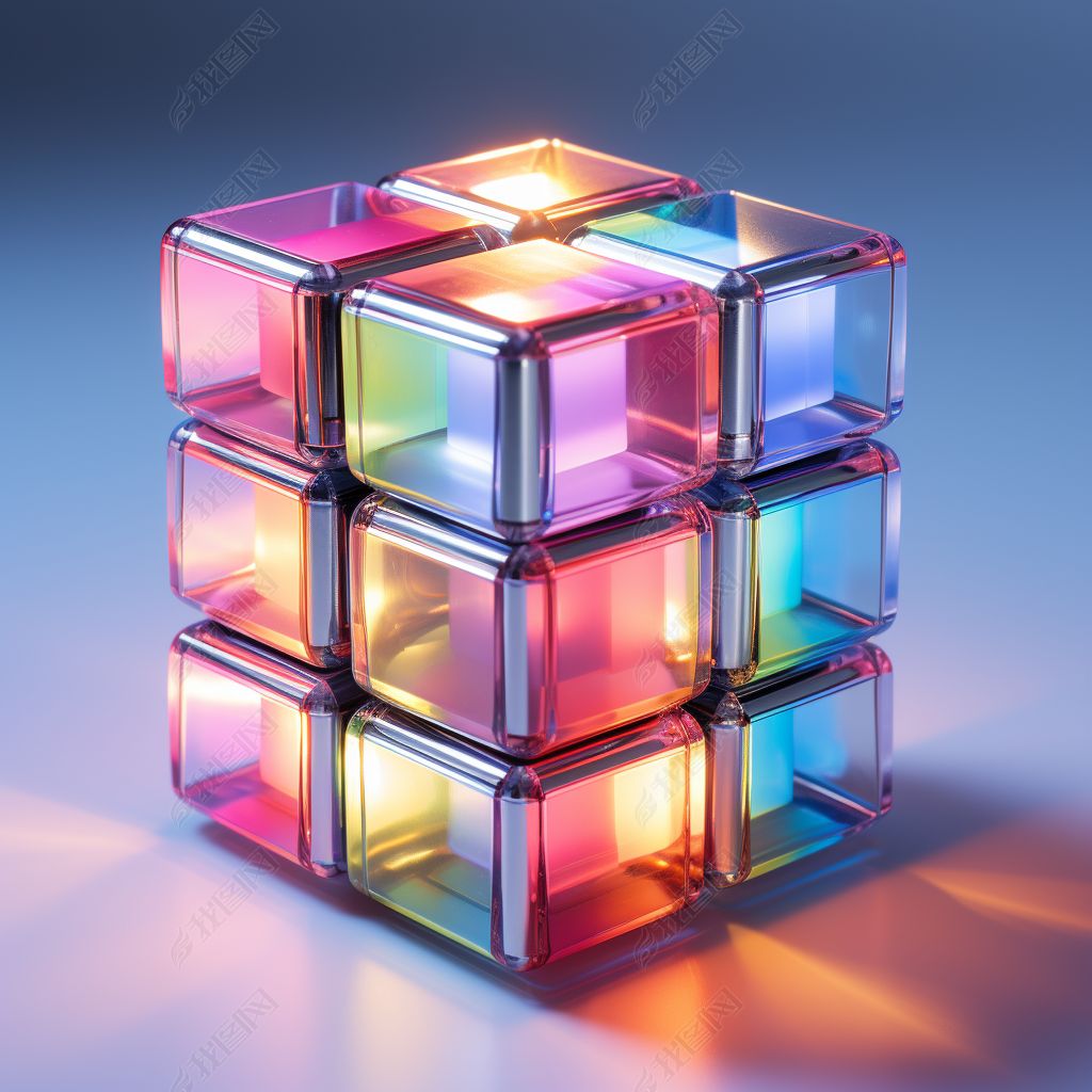 3d立体魔方元素