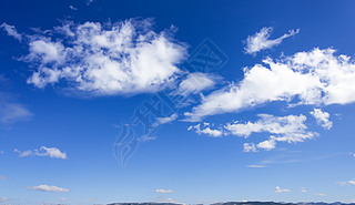 蓝天白云天空云朵素材背景