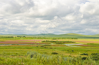 旅游度假内蒙古乌拉盖草原生态摄影图1
