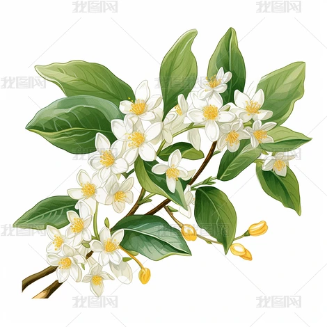 手卷花卉圖 手绘花卉线稿图png图片免费下载-素材wzkhetec-88ICON