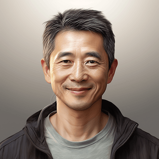 中老年人证件照身份证照真人照摄影图