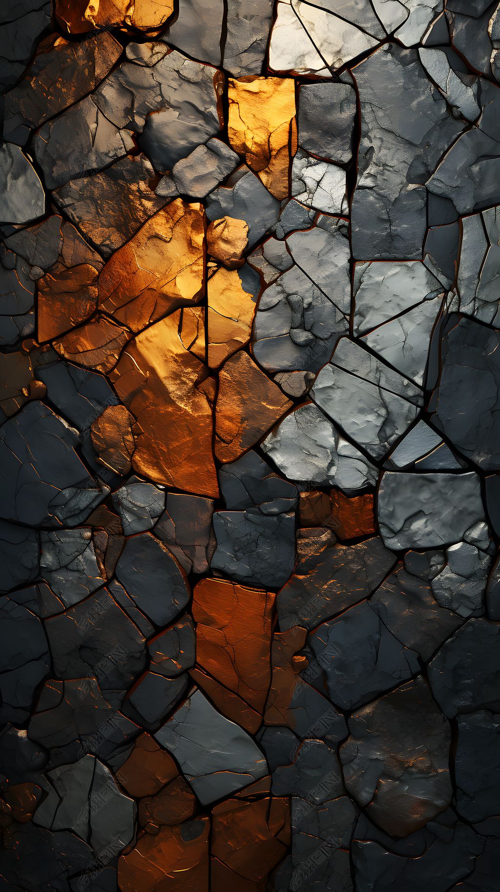 质感多边形凹凸梦幻纹理贴图