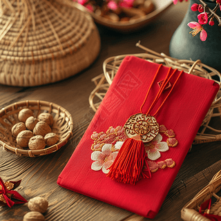 新年春节年货喜庆婚庆中国风红包电商家居装饰