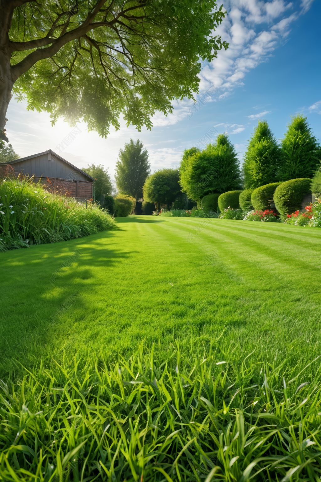 绿色草坪图片