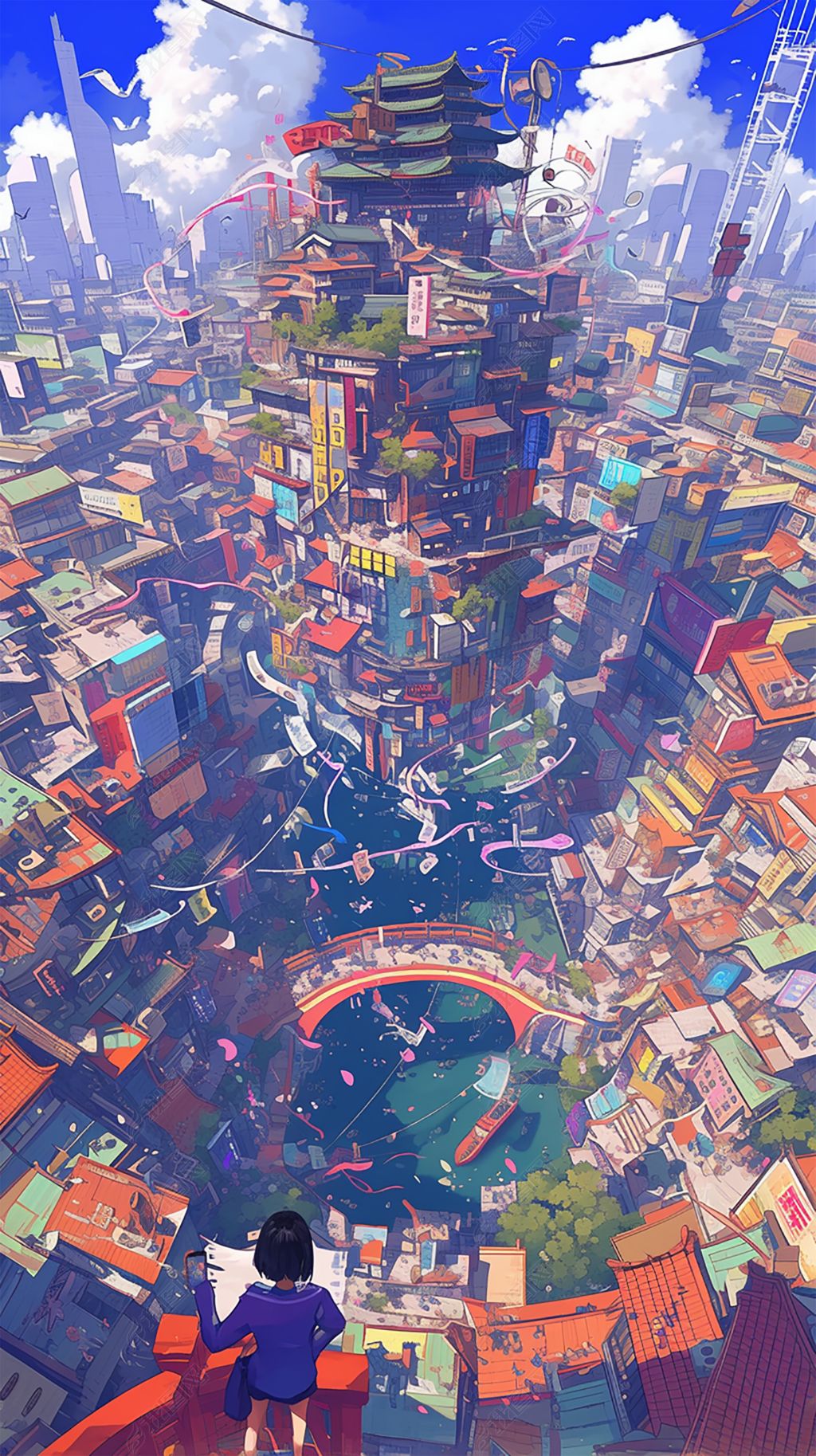 您当前访问作品主题是俯视城市角度插画,编号是34652148,可商用