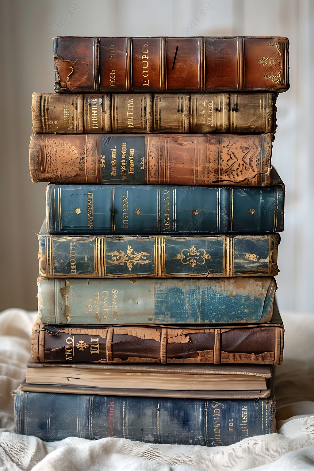原创古代复古书本书籍元素素材-版权可商用