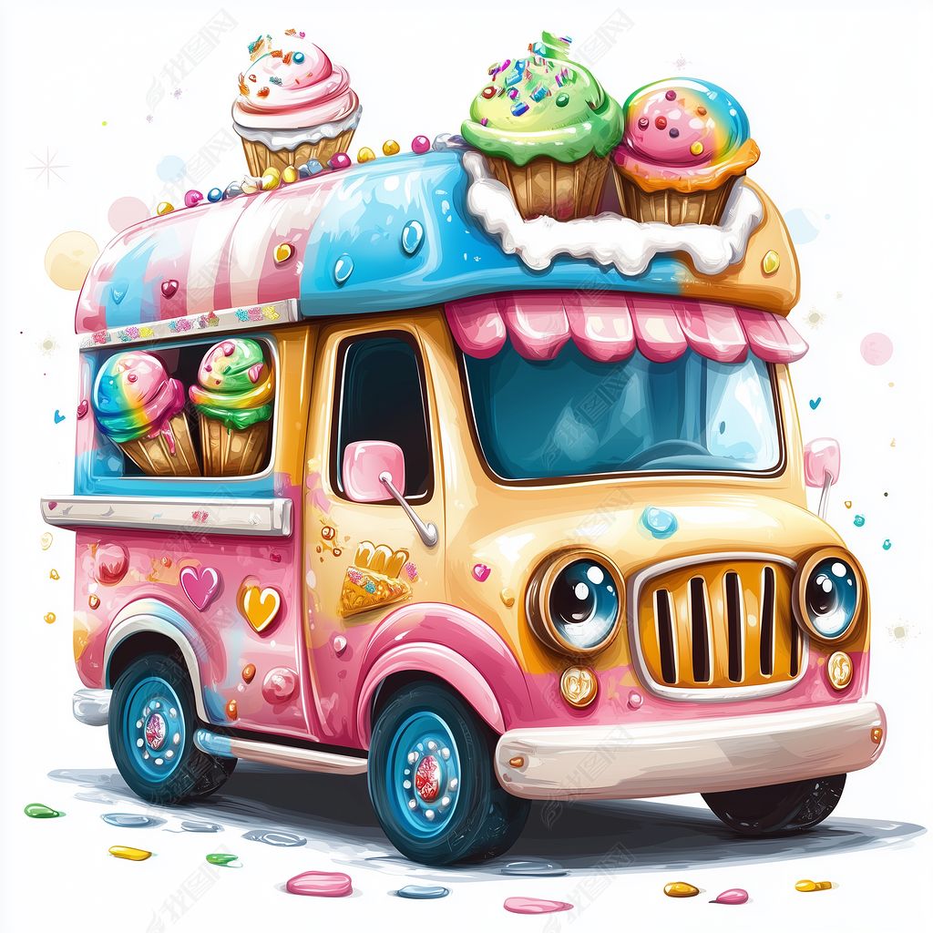 冰淇淋车