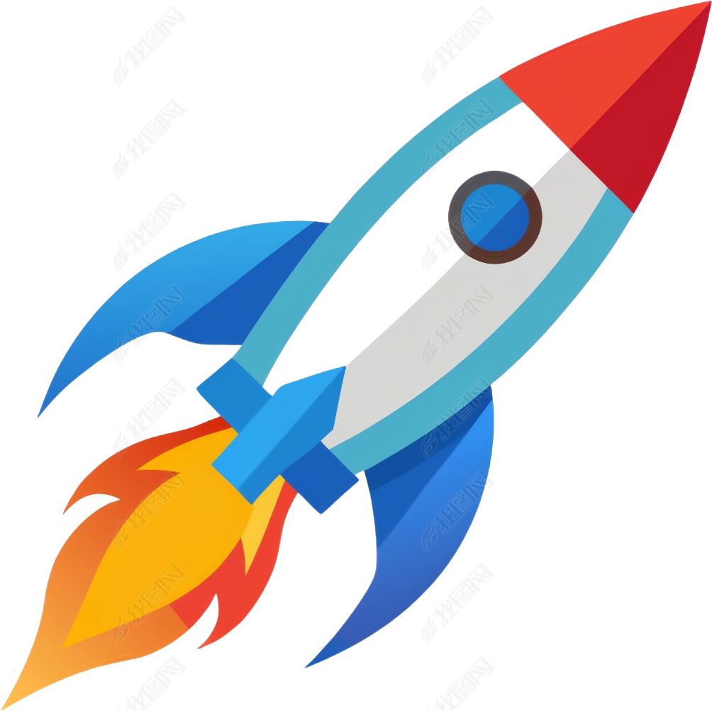 原创火箭ui图标app免抠png