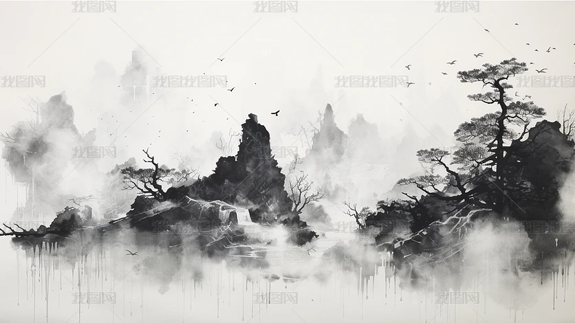 ˮī����С�ӿ���ɽˮ�⾳����