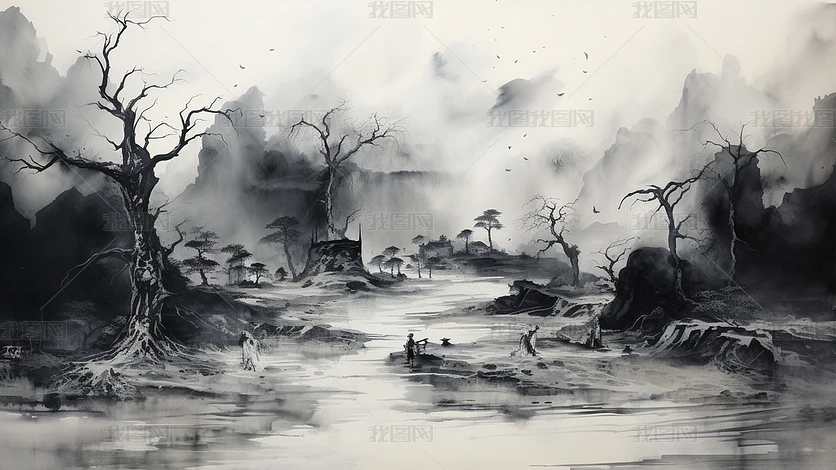 ˮī����С�ӿ���ɽˮ�⾳����