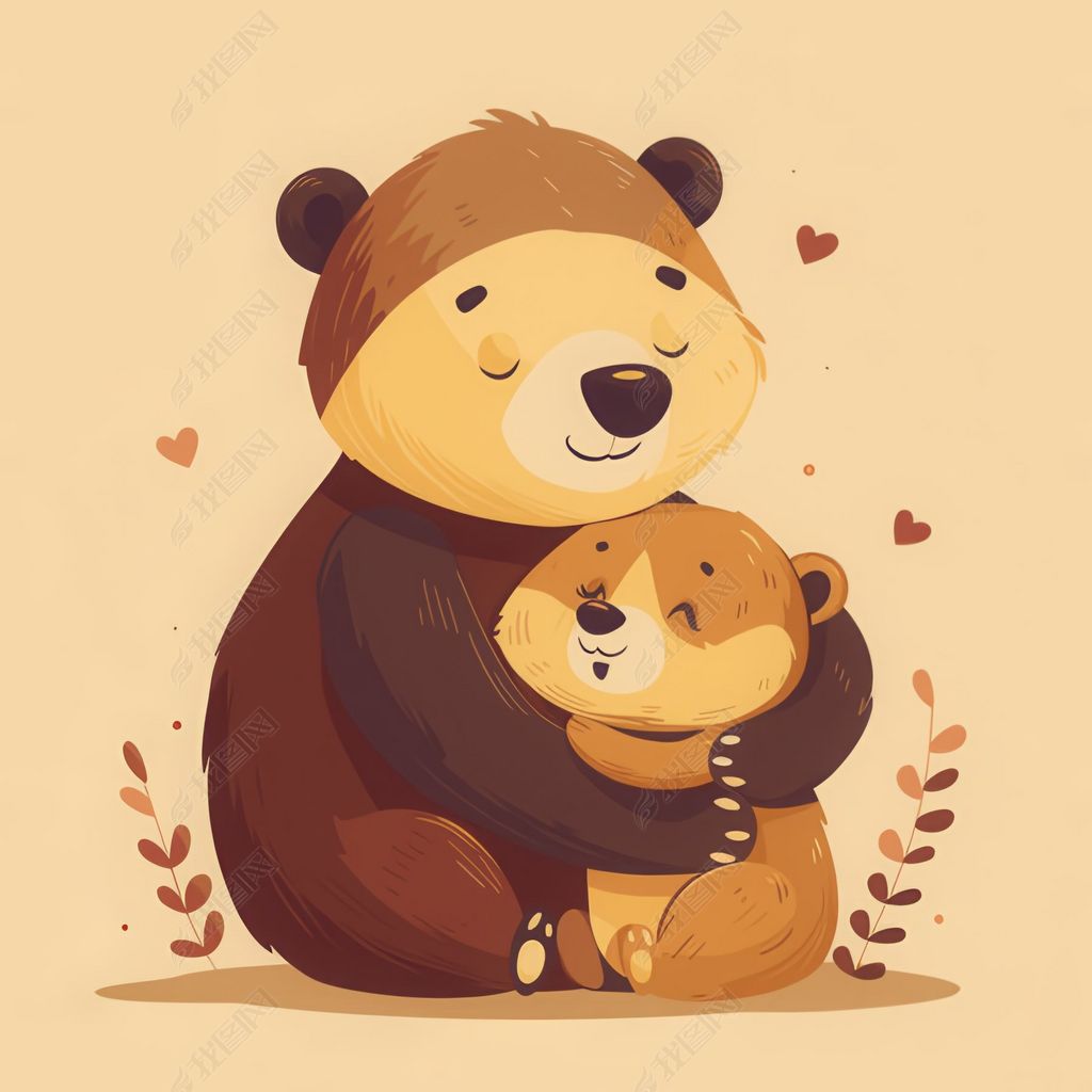 熊熊猫拥抱