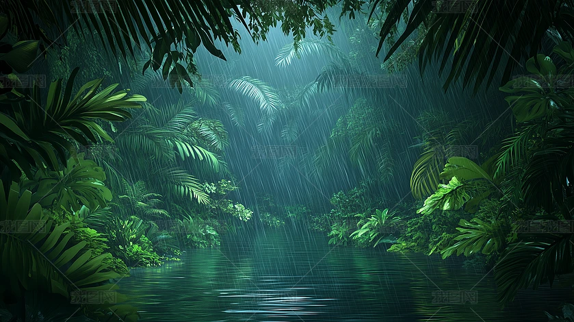 热带雨林的雨季下载-编号35568585-{$className}-我图网