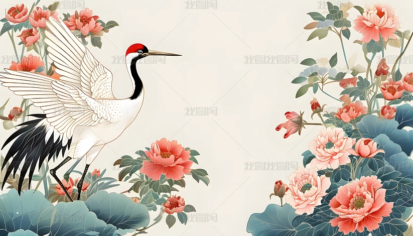 kei　中国花鳥画　柿に雀 kei 中国花鳥画 柿に雀 - 絵画