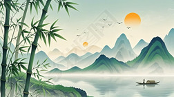 オープンセール 福袋 中国山水画下载-编号33682860--我图网 絵画/タペストリー