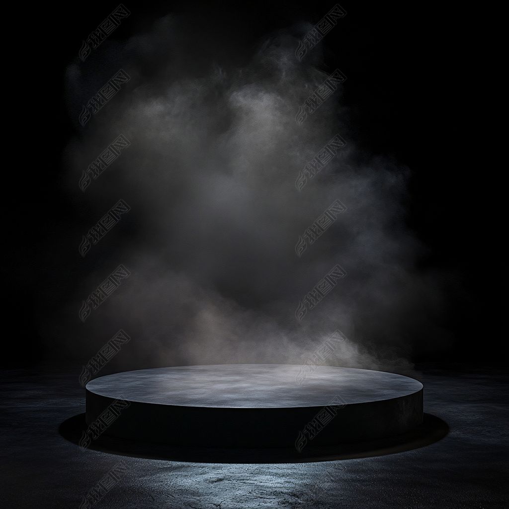 黑色舞台烟雾