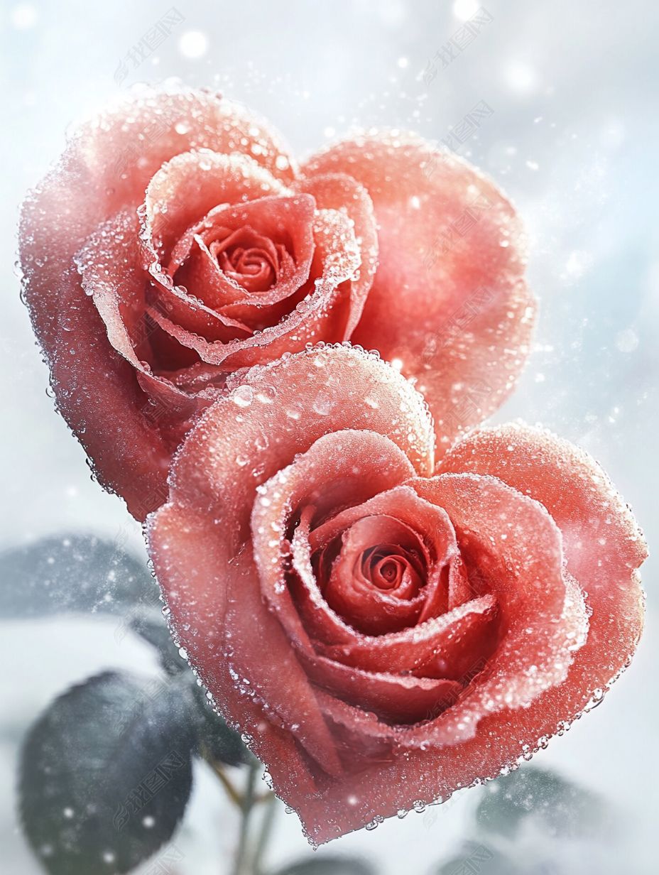 原创情人节七夕玫瑰花素材