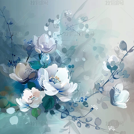 花卉图09 花卉图案无缝设计下载-编号36156854--我图网