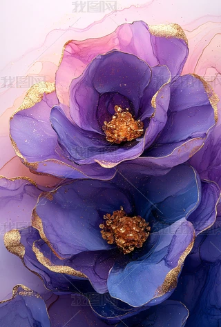 紫色金图片大全-紫色金背景图片-我图网
