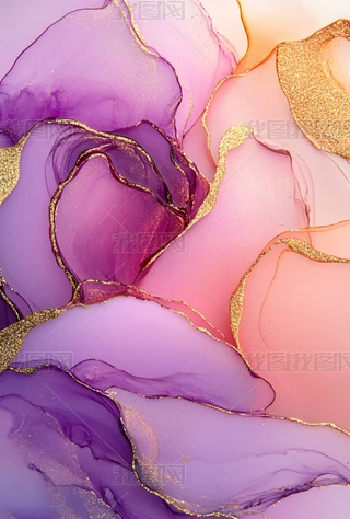 紫色金图片大全-紫色金背景图片-我图网
