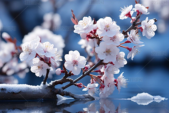 梅花雪落枝下载-编号36289490--我图网