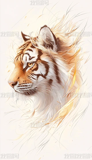 猛虎 雪地中咆哮的猛虎下载-编号36678616-{$className}-我图网