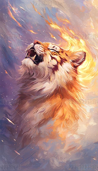 猛虎 雪地中咆哮的猛虎下载-编号36678616-{$className}-我图网