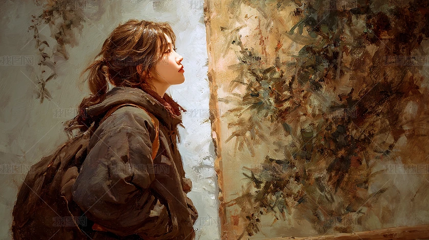 女性抽象画图片大全-女性抽象画背景图片-我图网