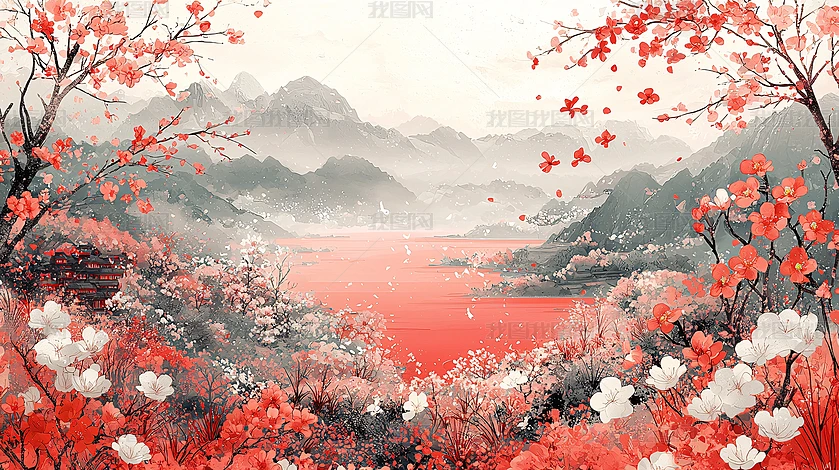 櫻花山水圖 山水綠生態公園~山櫻花.八重櫻.寒櫻多種櫻花一次賞完@Bernice的
