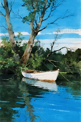 肉質画　風景画 风景绘画图片图片大全-风景绘画图片背景图片-我图网