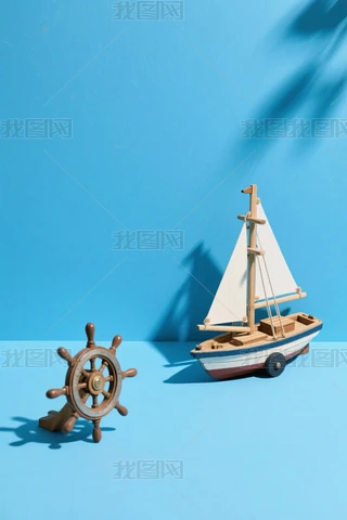 帆船模型图片大全-帆船模型背景图片-我图网