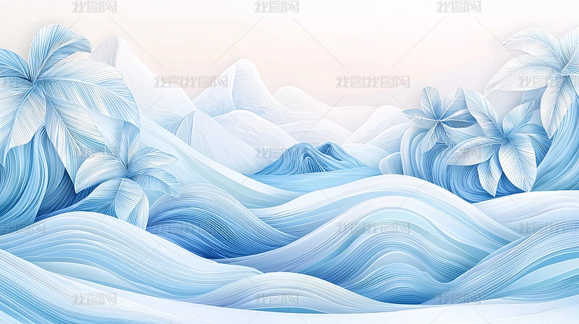 山水花卉圖 山水花圖片素材-PNG圖片尺寸1849 × 1314px-高清圖案400278816-zh