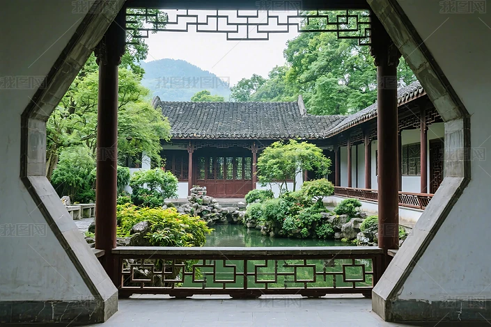 ��ʽ��԰�ַ羰ͼ