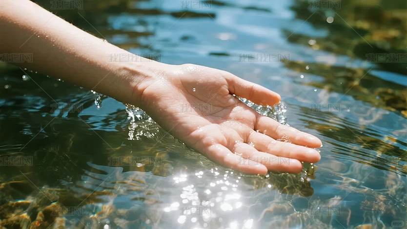 С�����������Ȫ������Լ��ˮ���汳��