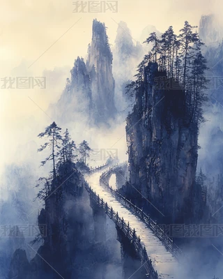 山水水墨风景画下载-编号37222297-{$className}-我图网