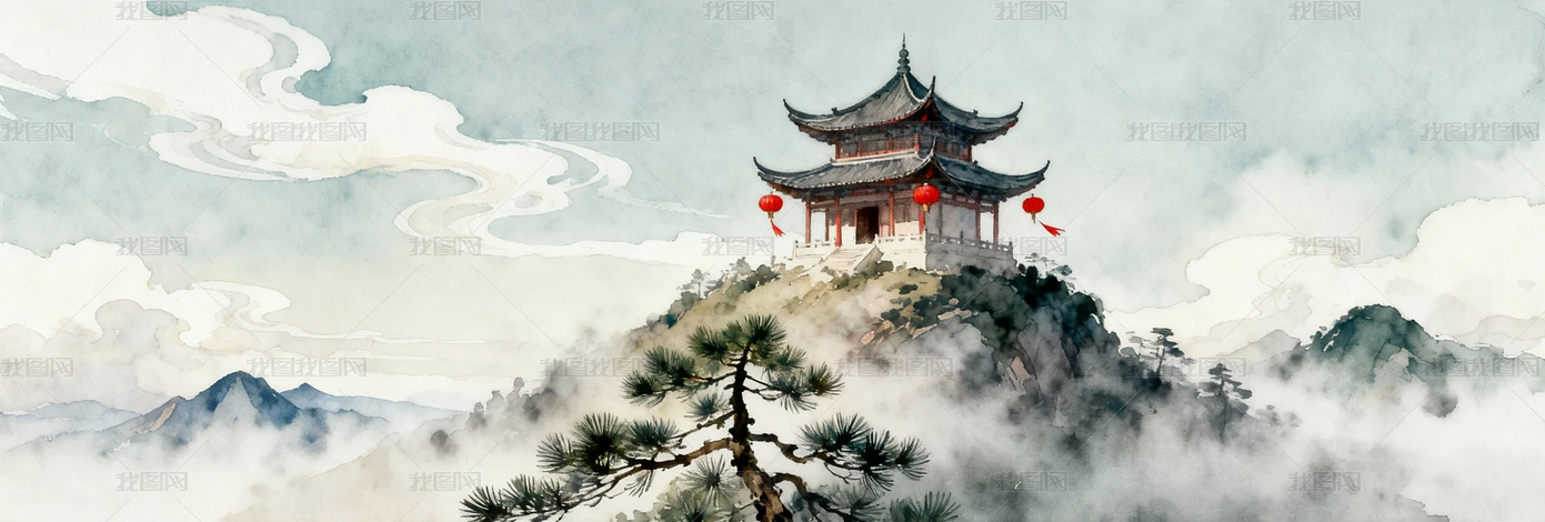 ��ʽ����ˮīˮ�ʷ��Ŵ�д���ɽ�羰ͼ