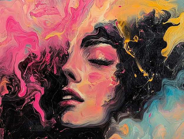 女性抽象图片大全-女性抽象背景图片-我图网