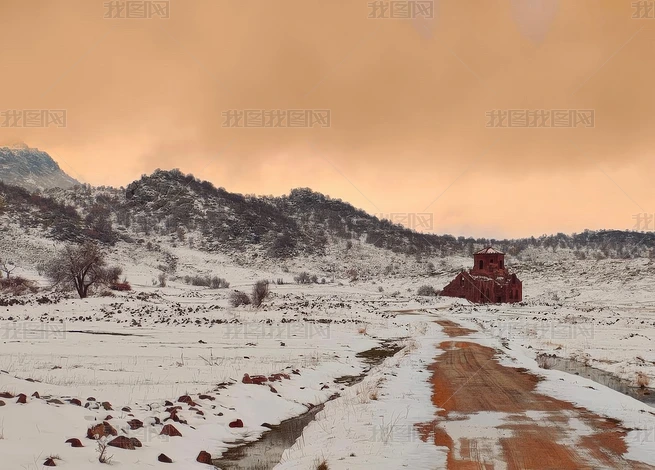 ѩԭ�췿��ĺɫ��Ƭ����ͼƬ�ز�