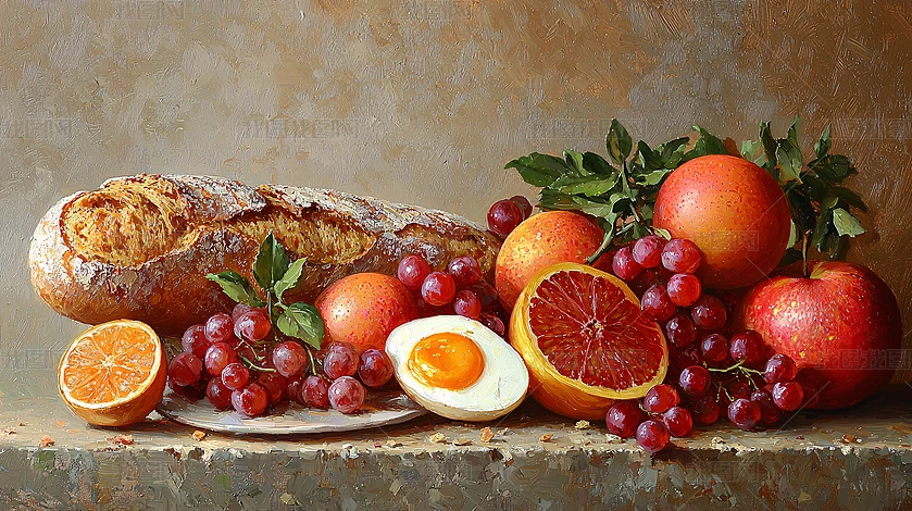 油画静物图片大全-油画静物背景图片-我图网