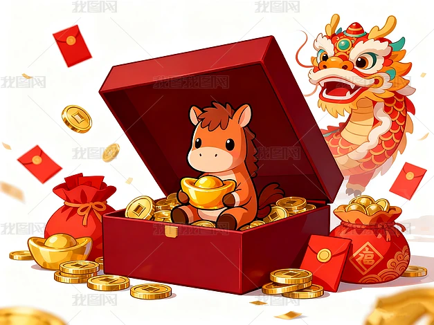 ��ɫ�����Ľ�ɫС������Ԫ����ϲ�컭��